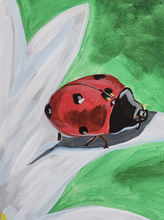 Paint &amp; Sip: Lady Bug