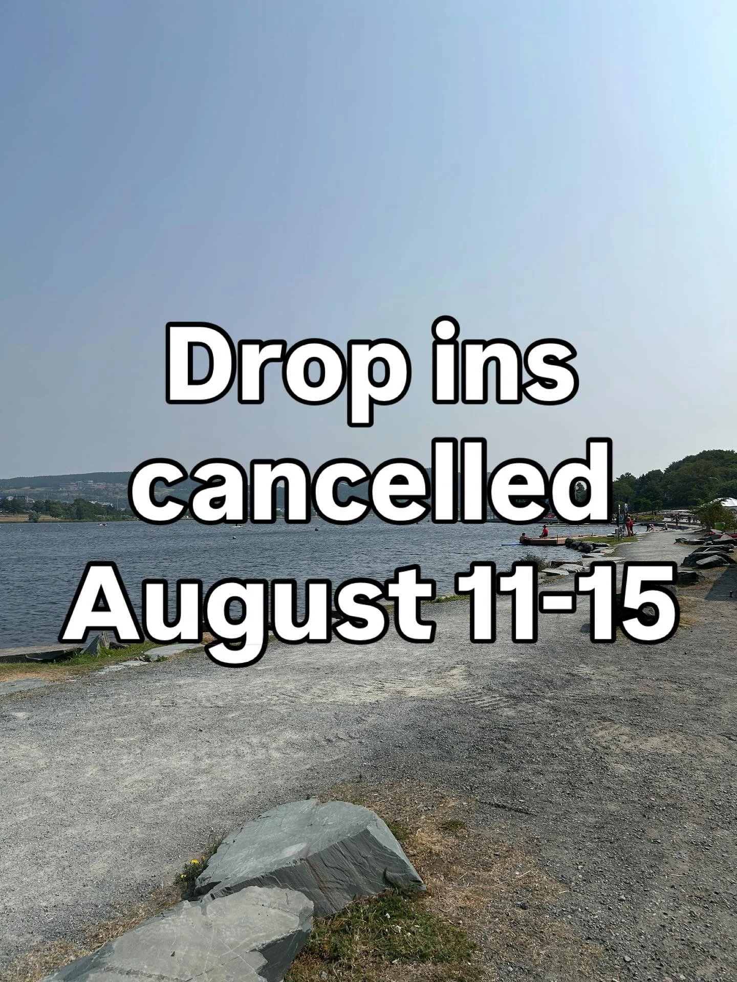 Manitoba Canoe &amp; Kayak Center will be cancelling our Drop-in program August 11-15, 2025. They will continue on August 18, 2025. 

We apologize for the inconvenience. 

#mbpaddling