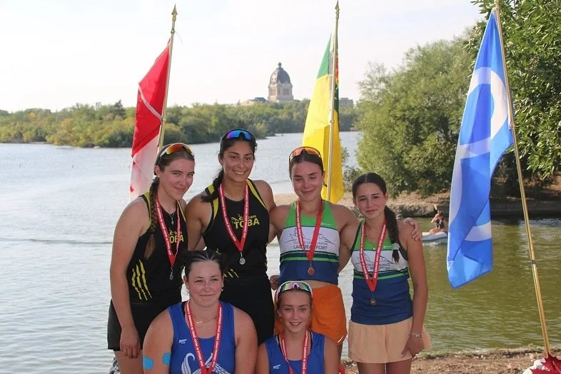 CKC Sprint Champs - Day 5
CONGRATULATIONS TO OUR DAY 5 MEDALISTS!!
🥈Stephanie Juarez-Beaulieu, Hannah Wintoniw - SILVER - Junior Women&rsquo;s C2 200m
🥈 Esm&eacute; Boning, Mischa Grover - SILVER - Open Women&rsquo;s C2 1000m

Fantastic work by all