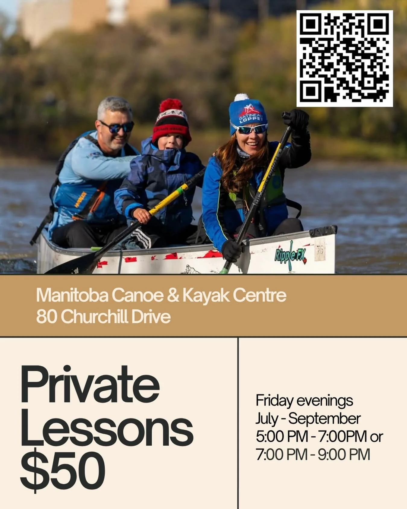 🚣&zwj;♂️ Paddle your way, your pace, your comfort, your experience 🌅✨

Manitoba Canoe &amp; Kayak Centre now offers *private lessons*!

If you prefer a more personalized setting or want to avoid larger groups, this is the perfect way to build your 