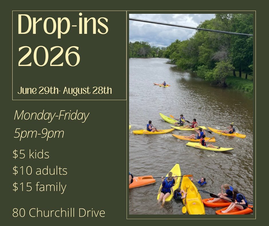 Come rent a canoe or kayak this summer! This is a great way to spend an evening 🙂☀️

Our Drop-ins run June 29th until the end of summer. You can register on site when you arrive.

Boats, paddles and life jackets are provided. We recommend bringing a