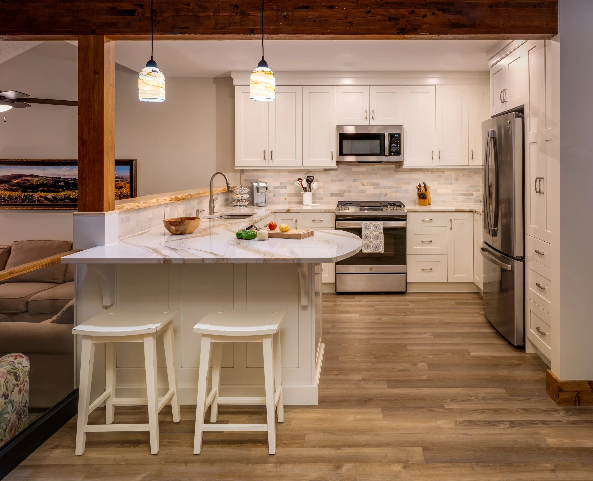 Kitchen Remodel by Kimble + Kimble LLC - Petoskey Michigan Interior Designer & Architect project photo