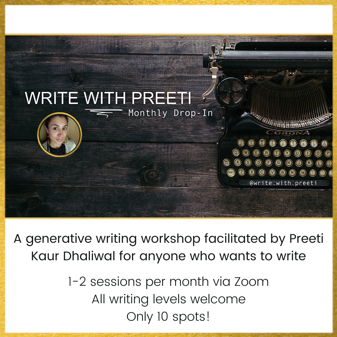 Find Your Flow: Drop-in Writing Workshops