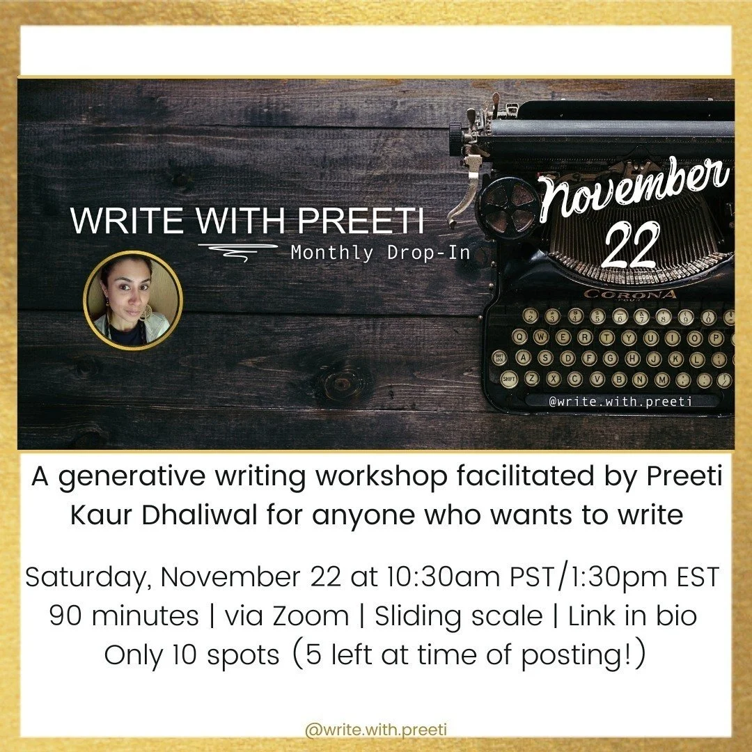 Lately I&rsquo;ve been thinking about hope as a discipline, not a mood. The kind that grows in community and collectives, in bold (political) imaginations. 

Writing can feel like a solo act, but so much of it comes alive when we write with others. J