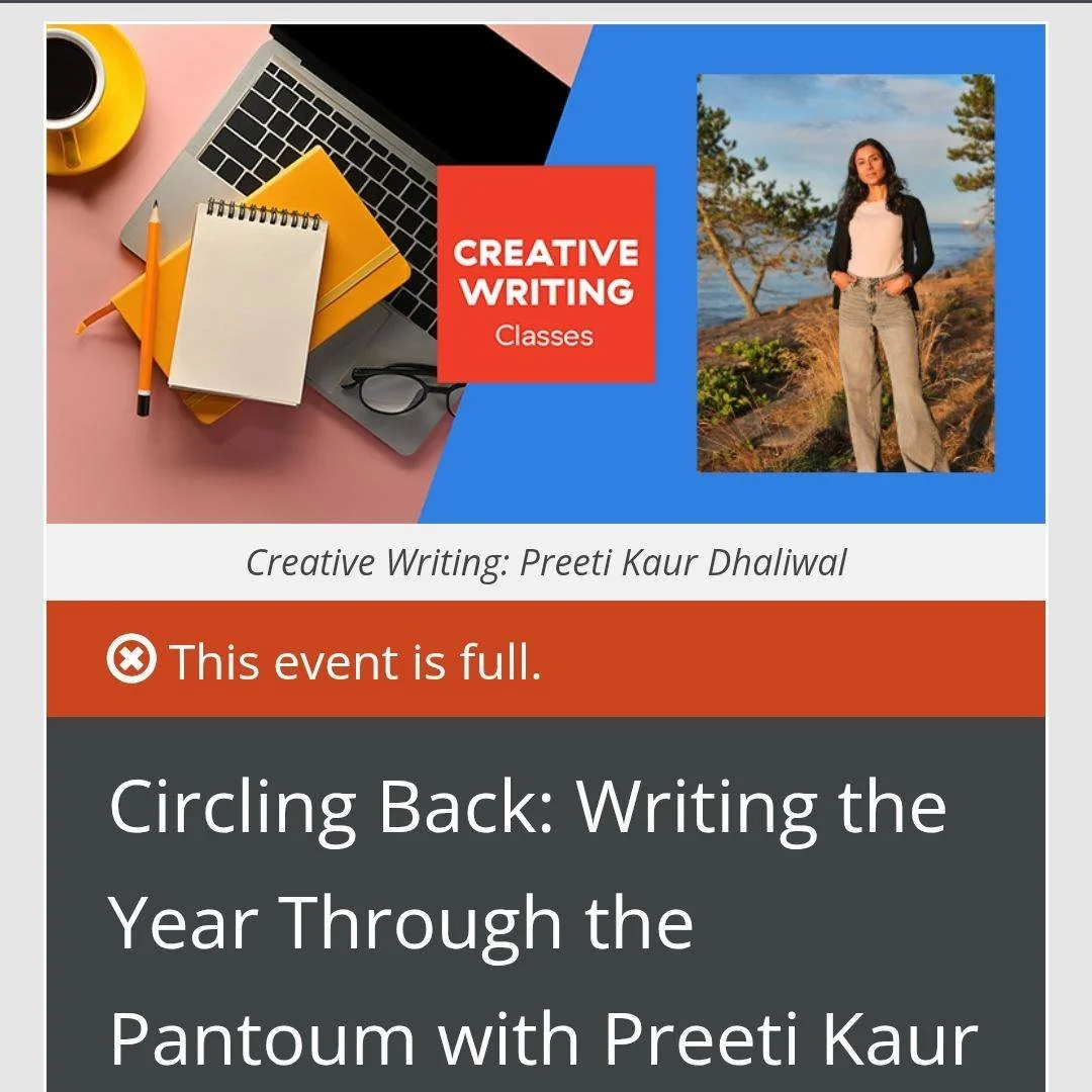 In case you were wondering, I'm officially famous. Trevor Noah (@whatnowpodcast) may not know who I am, BUT the public library does! I&rsquo;ve had a lifelong love for public libraries, so facilitating a New Year's pantoum writing workshop @vancouver