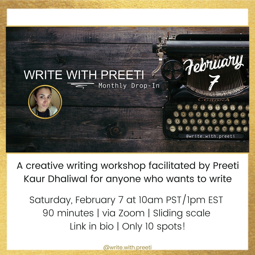 Update: SOLD OUT. If you're looking for a place to slow down and explore your inner world and voice, I'd love for you to join. You don't have to identify as a writer, but if you do, wonderful - all levels are welcome. This is a place to connect with 