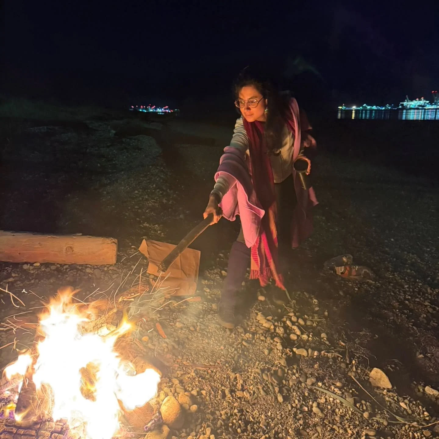 Y&rsquo;all this past weekend, two of my favourite humans scooped me up and took me to a bonfire, without knowing it was exactly what I needed (it was my Mama&rsquo;s birthday and I generally hold/grieve/celebrate these days solo given the complexiti