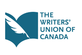 Logo of the Writers' Union of Canada featuring a stylized quill pen and text.