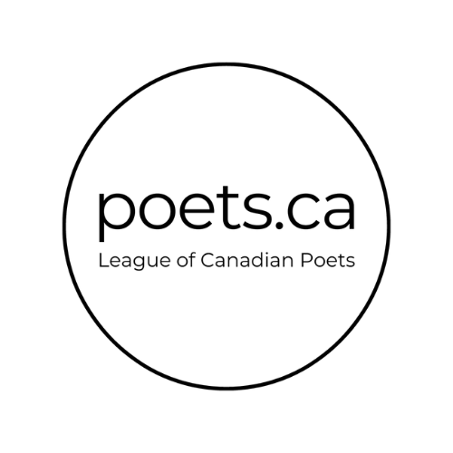Logo with the text "poets.ca" and "League of Canadian Poets" inside a circle.