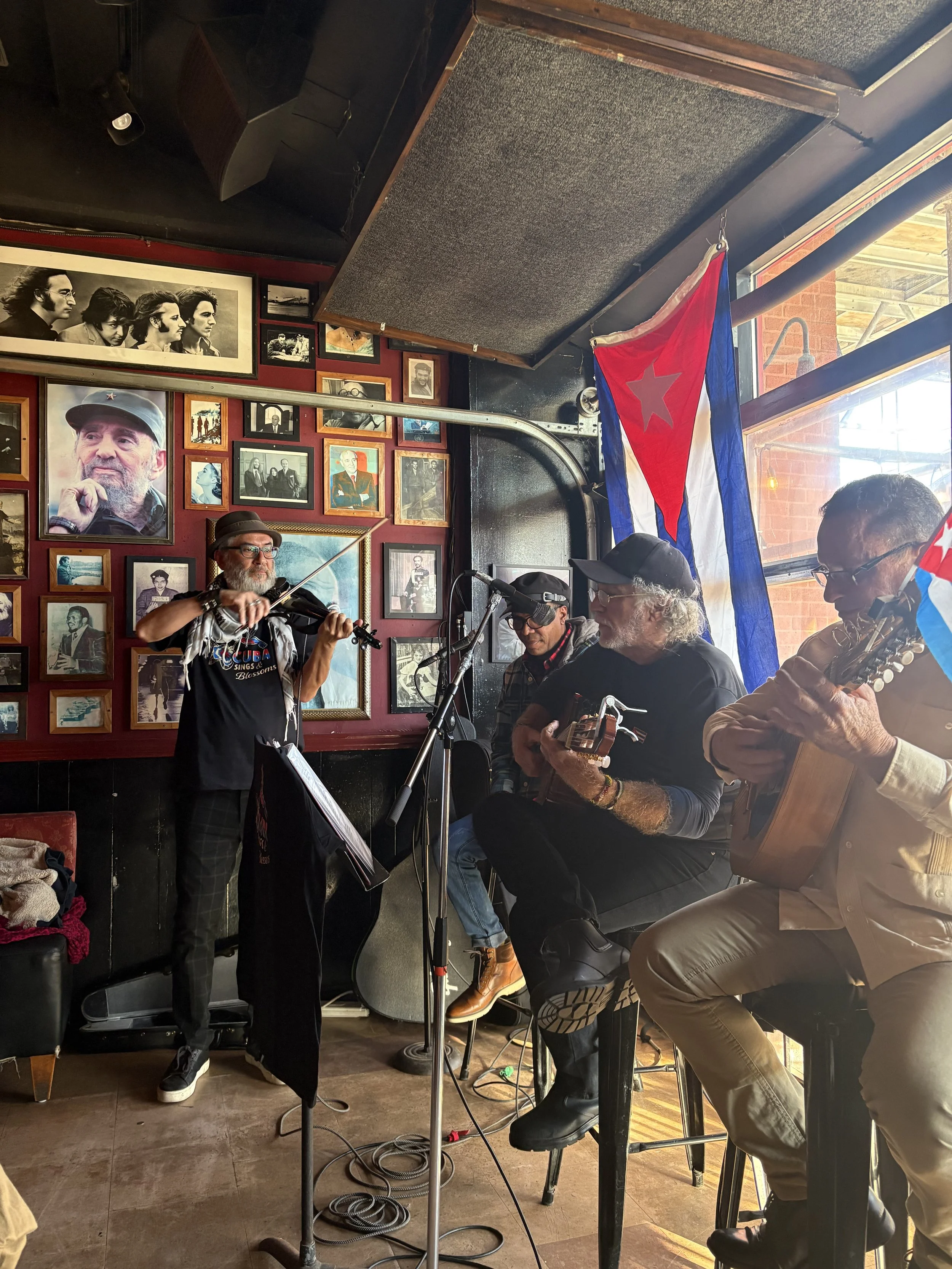 Ermesto J. Espinoza, Raul Torres, Fidel Diaz, and Vichot
