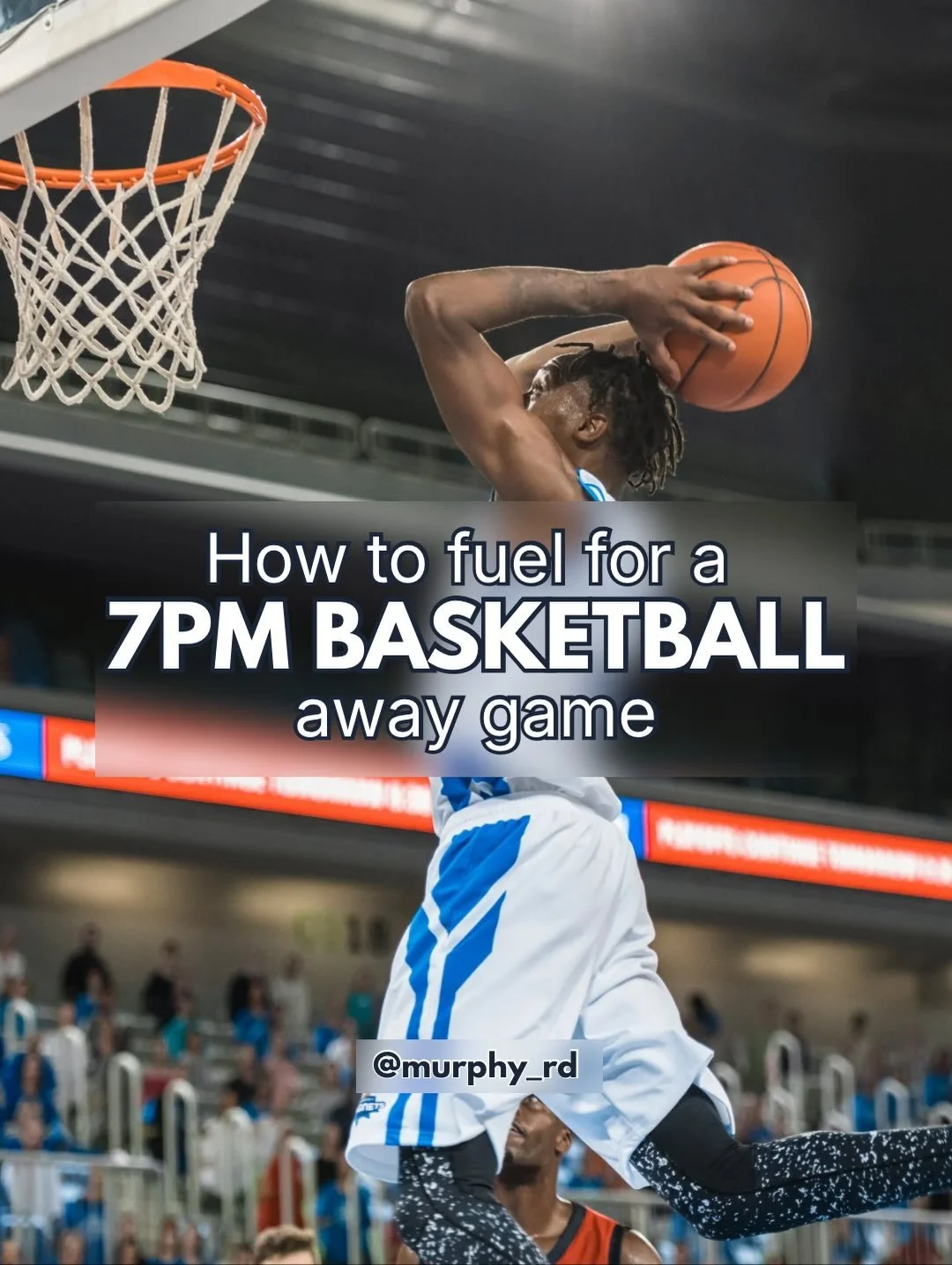 Fueling for a 7pm away game can be tricky, but not impossible!

To all my basketball players, don&rsquo;t let a long day lead to poor fueling choices. A little planning goes a long way and can be the difference between having a great game and burning