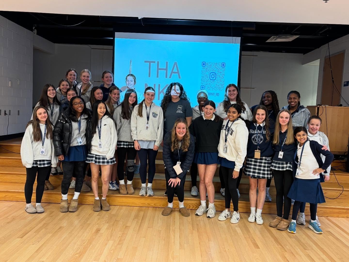 Thank you to The Baldwin School in Bryn Mawr for hosting me to speak with your athletes about how to fuel for athletic performance, academic success, and overall health! 

Proper fueling for female athletes is something that&rsquo;s very important to