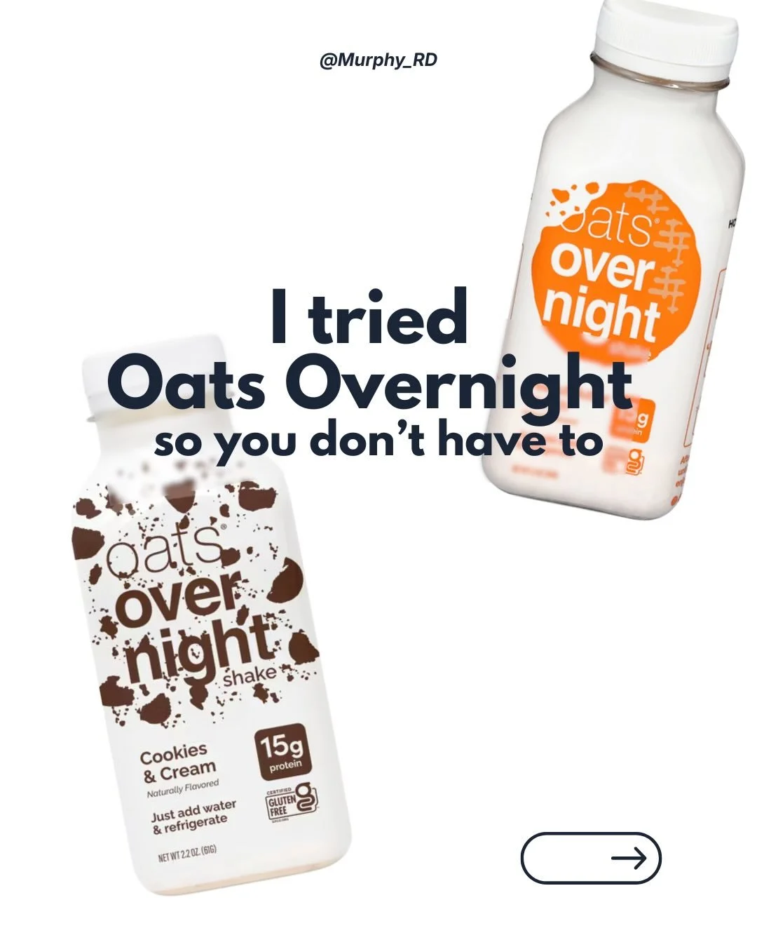 Should this be your new grab-and-go breakfast as an athlete?

Swipe through to find out! Especially great for those of you short on time in the mornings 👀

#sportsnutrition #easybreakfast #overnightoatmeal