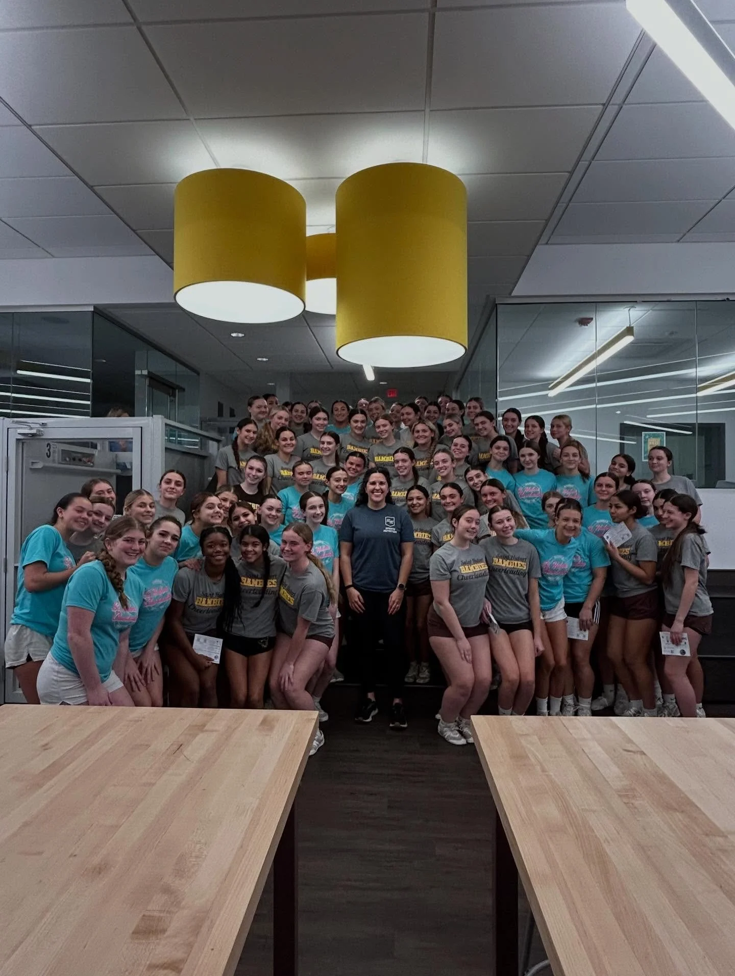 Took a a trip to North East Philly yesterday to speak with the Saint Hubert&rsquo;s High School Varisty &amp; JV cheerleading teams!

They learned how to fuel before and after practices &amp; competition, how to recognize signs of underfueling, and h