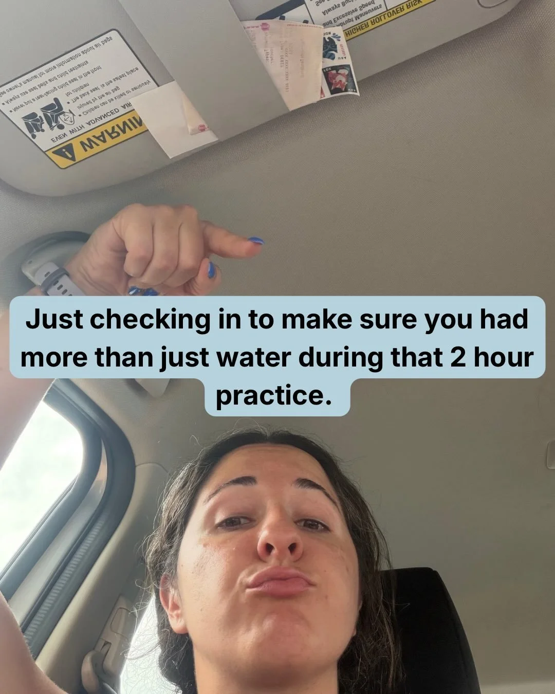Pls don&rsquo;t be mad, I&rsquo;m a literally just checking in on you 🫶🏼 

#justchecking #sportsnutrition #athletenutrition #fuelforperformance #performancenutrition