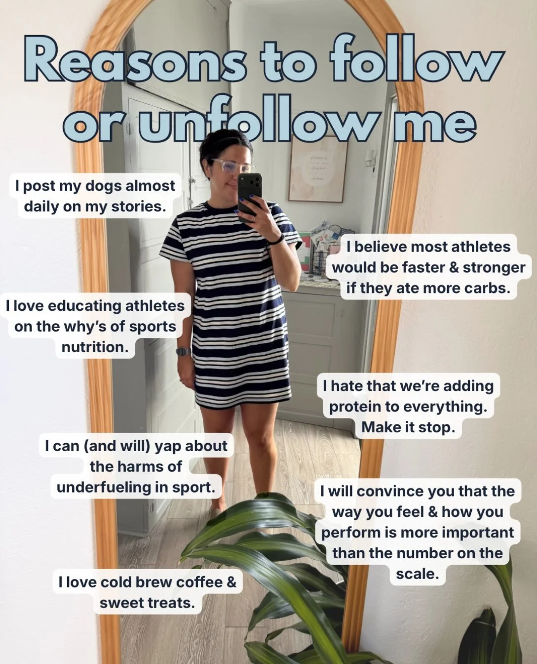 Reason to follow&hellip; or unfollow me&hellip;. 🫣

If you&rsquo;ve been following for a while, none of this should be new to you! 
But if you&rsquo;re new here, here&rsquo;s some things you can expect. 

I hope you stick around, you&rsquo;ll be gla