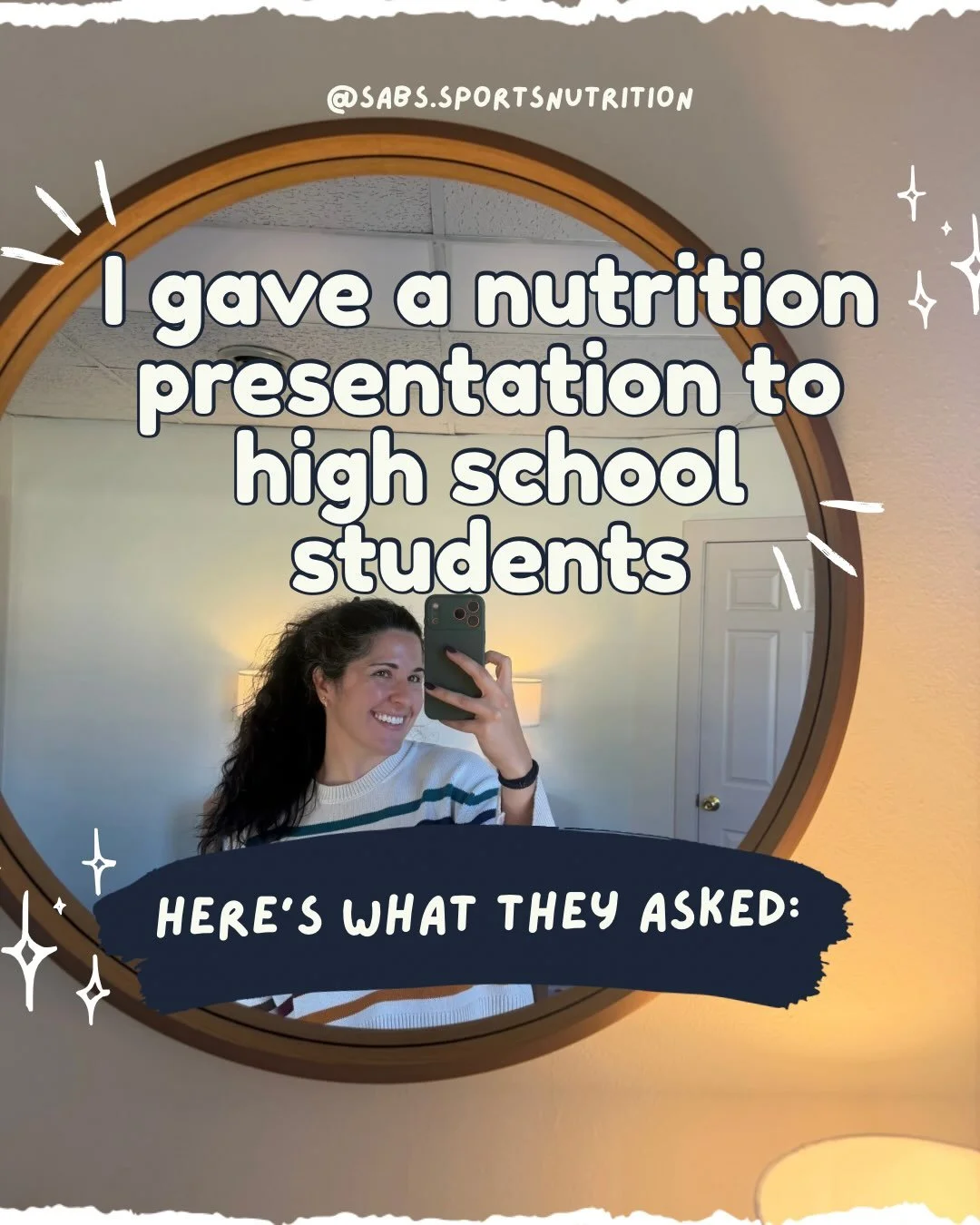 Last week I had the opportunity to speak with the 10th grade health classes at Downingtown East High School about nutrition for high school students. 

Some of the students asked awesome questions about food and nutrition that I felt were worth shari