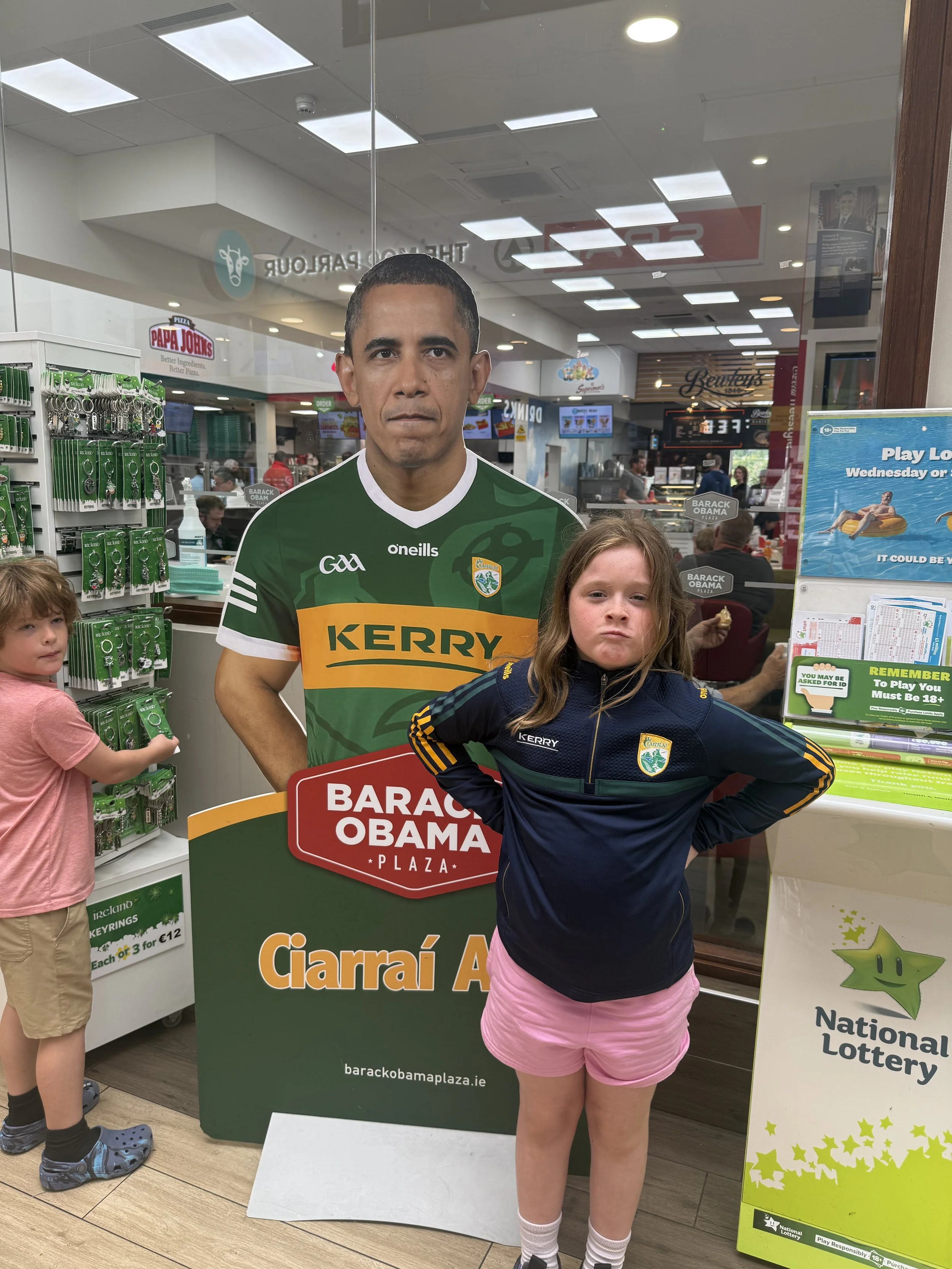 From Tralee to Dublin: Road Trip, Papa John's, and a Pit Stop at Barack Obama Plaza