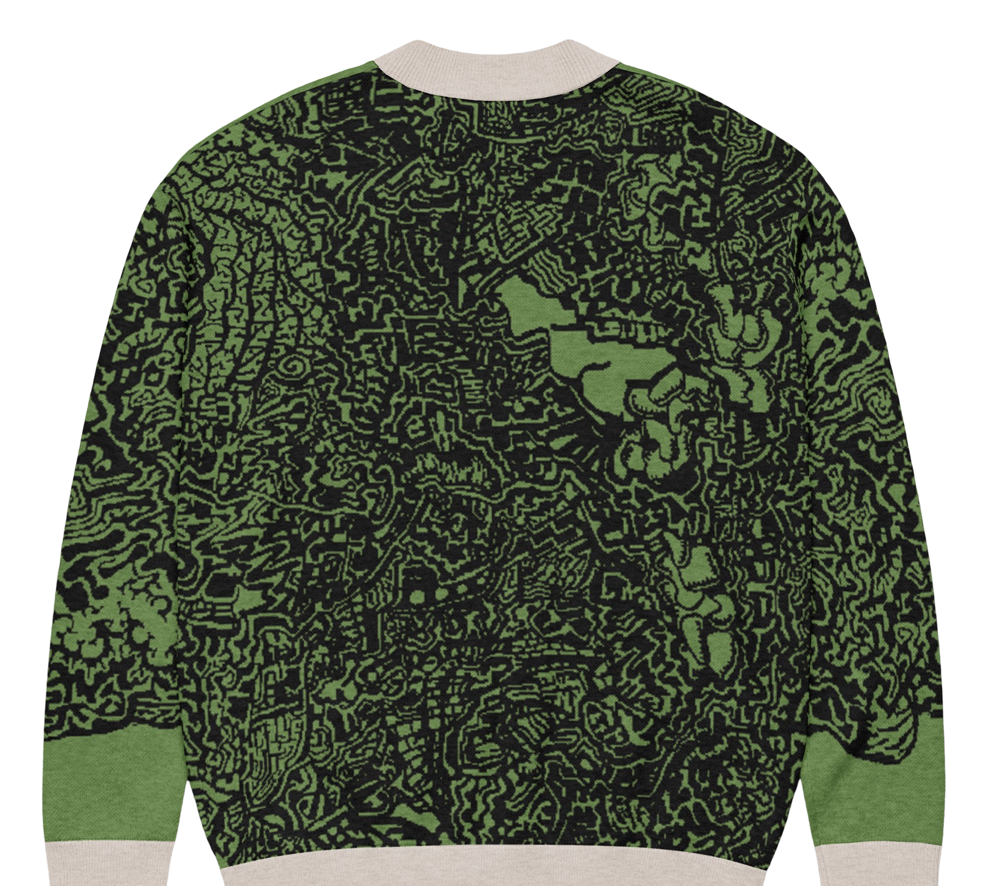 Groove Green Cardigan