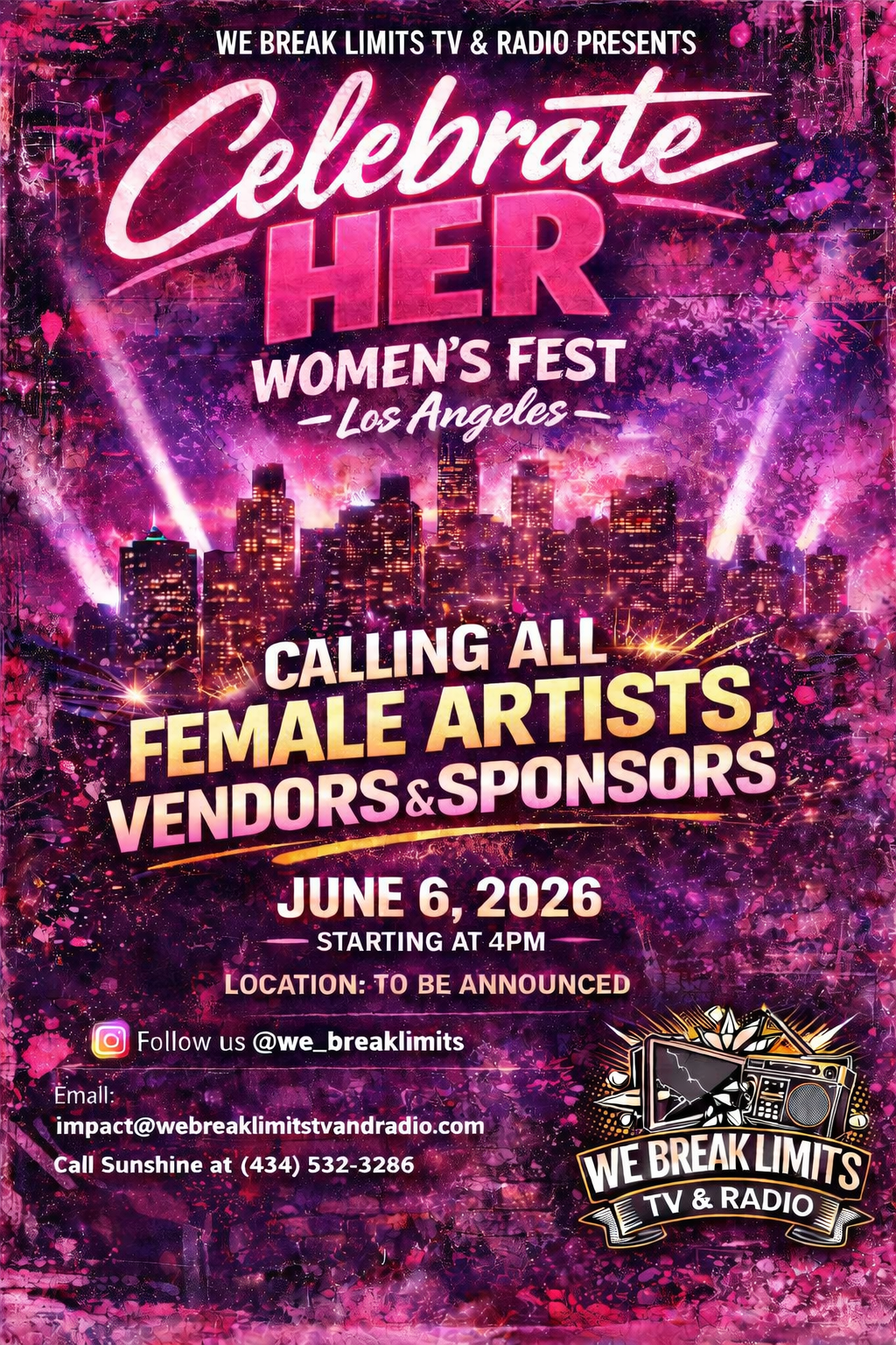 Celebrate Her Women's Fest Event Vendor Booth