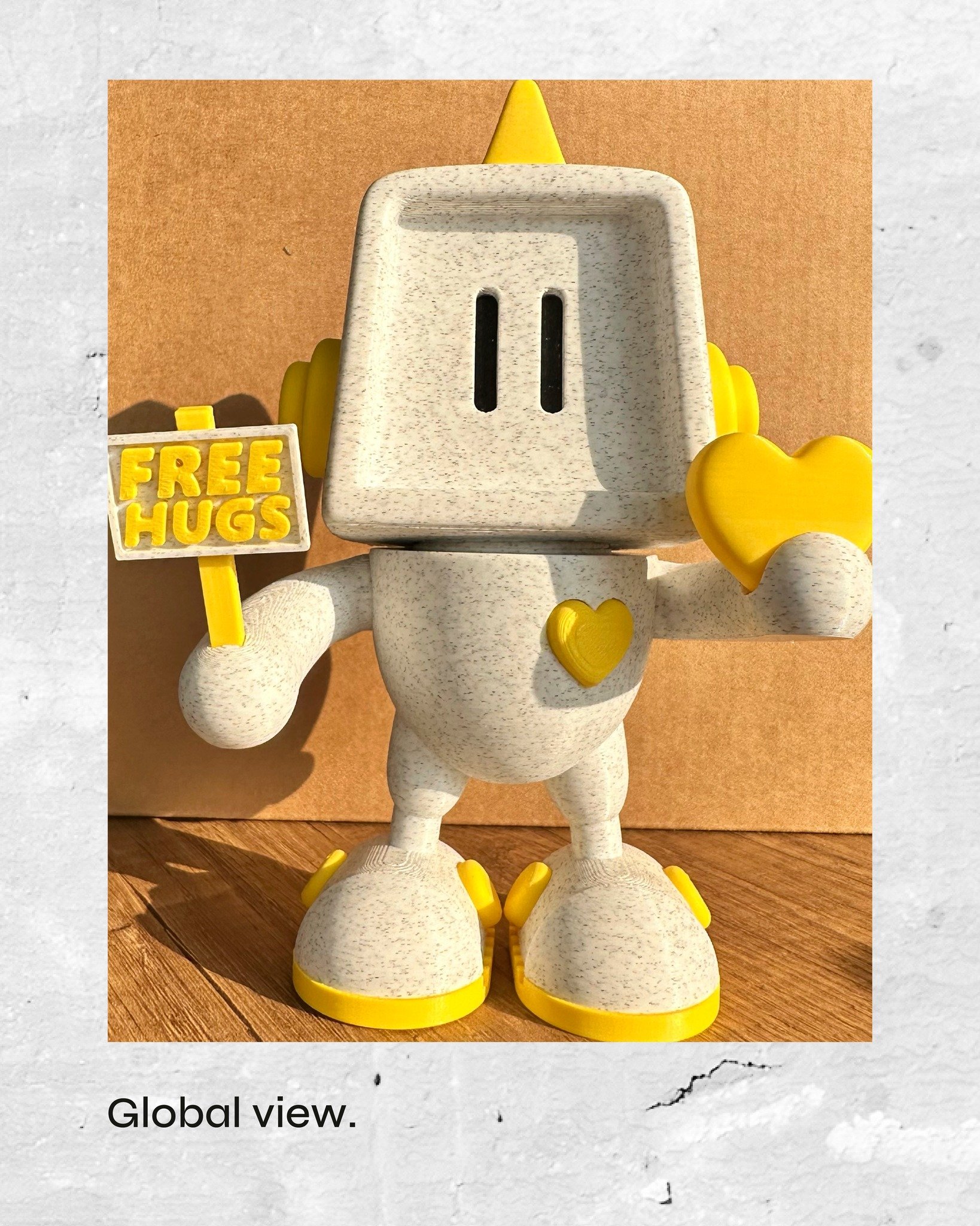 &quot;Lovy n&deg;1&quot;
17 x 11 x 8 cm
3D stamp with marble effect PLA

#statue #statuecollectors #statuecollectors #arttoys  #swagger #popculture #arttoyculture #pop