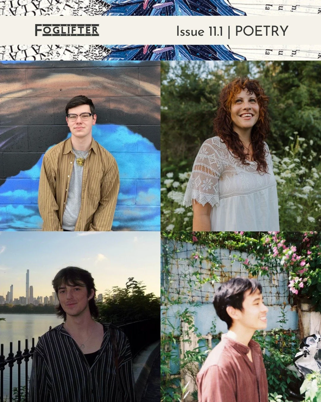 🌸 11.1 POETRY sneak peeks from contributors Connor Beeman, nicole v basta, b	mossotti, and Damon Pham.

@17cbeeman
@icoalvbasta 
@b.mossotti
@damondpham 

🔗 Print issue now available in our shop, while supplies last. Link in our bio.

❤️&zwj;🔥 Spe