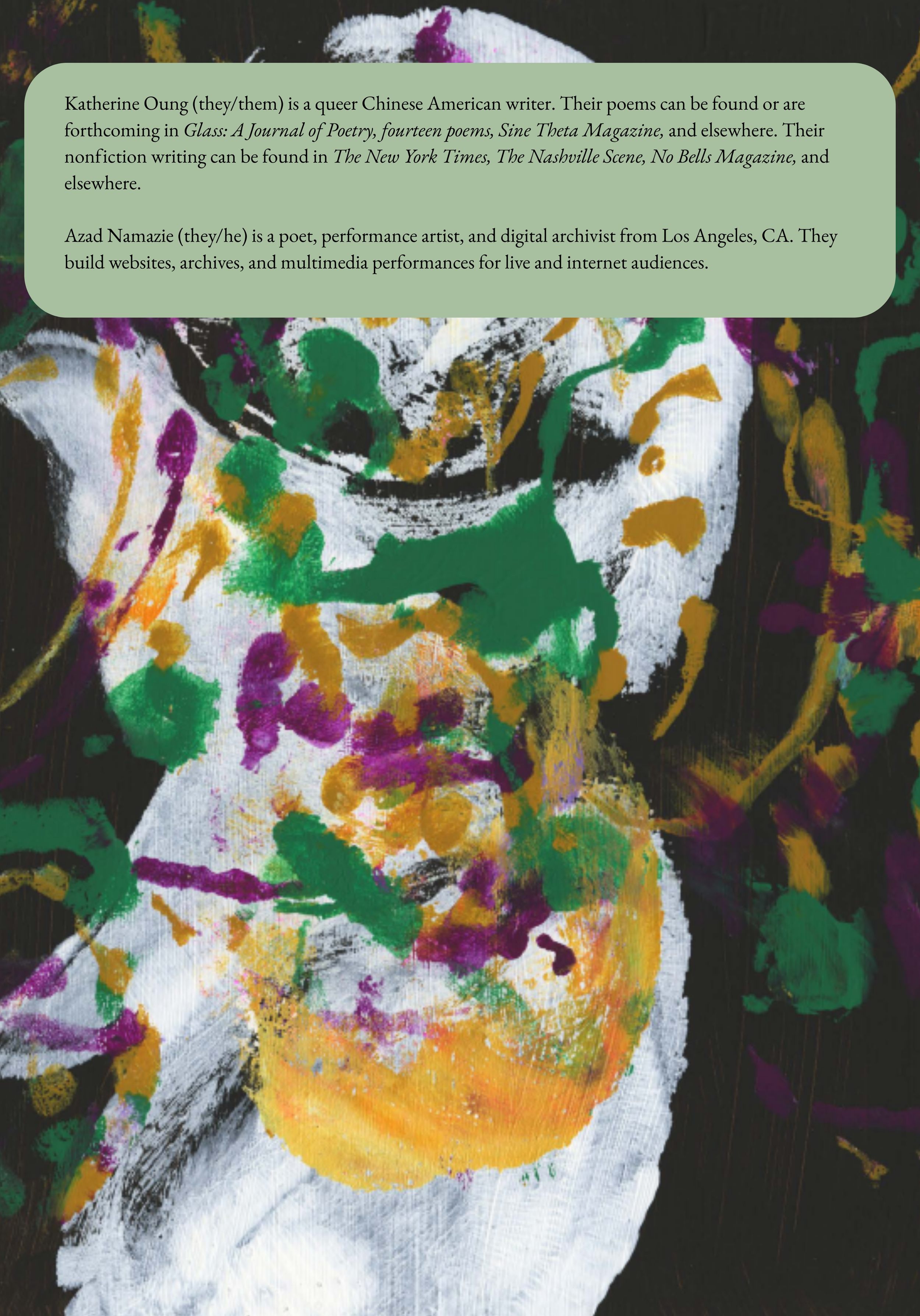 Acknowledgements part four