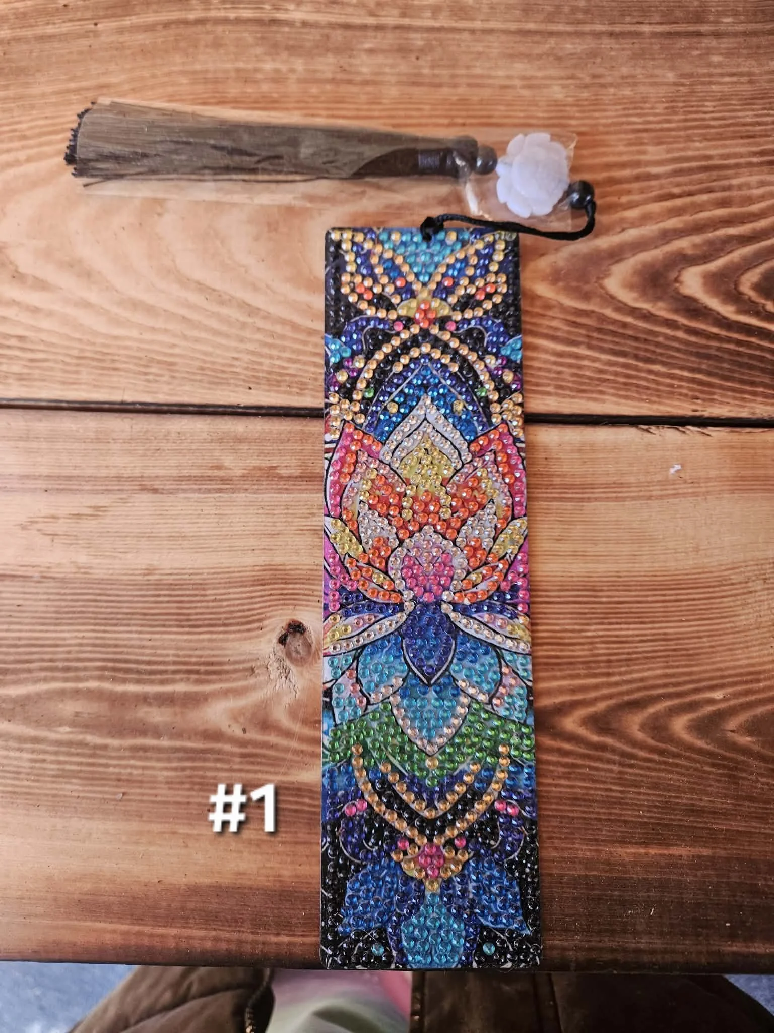Crystal Art: Mosaic Mandala Bookmark #1