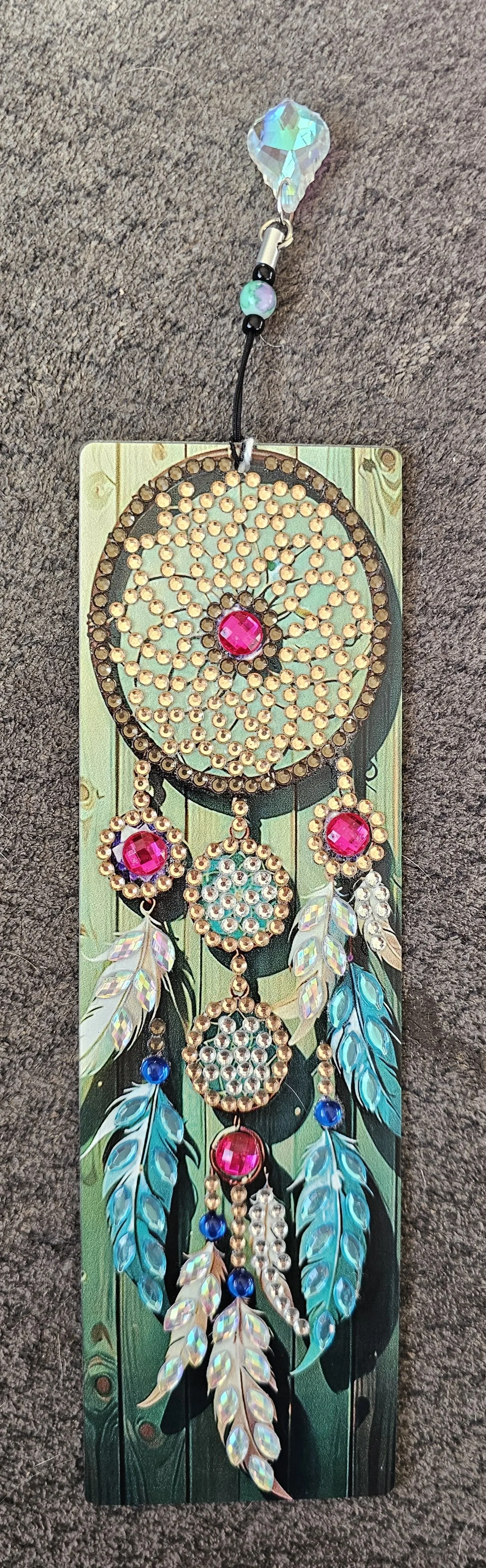Crystal Art: Dream Catcher Bookmark #2