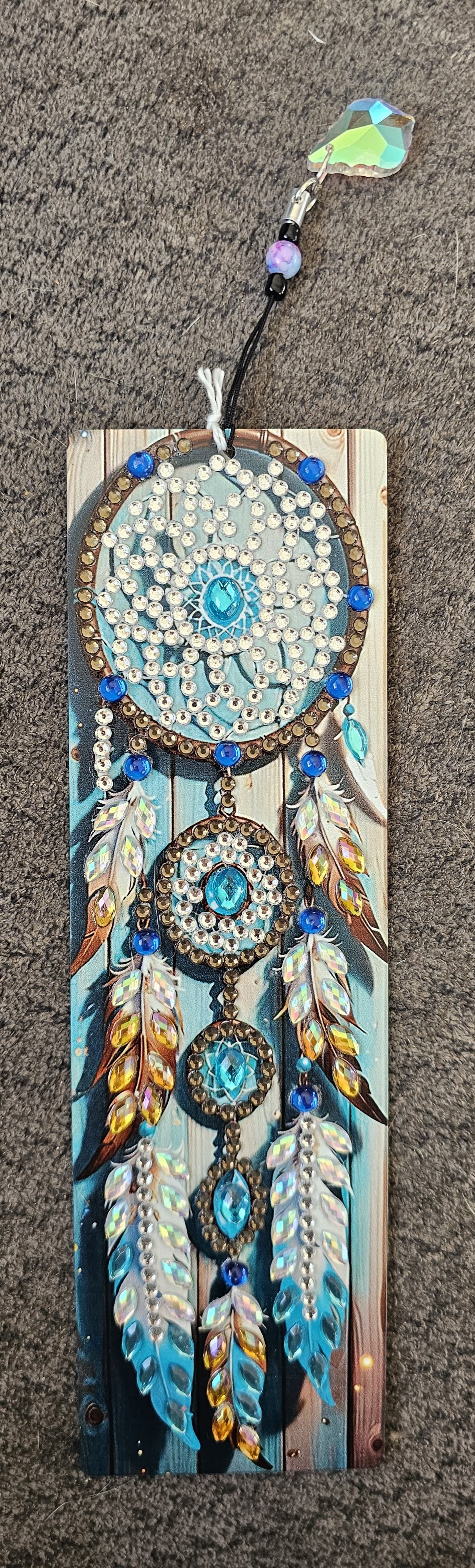 Crystal Art: Dream Catcher Bookmark #1