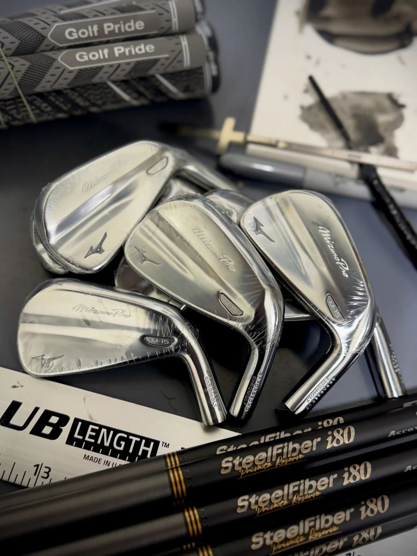 Getting in some builds before the weekend #tdgolfstudio #customgolfclubs #callawaygolf #taylormadegolf #mizunogolf