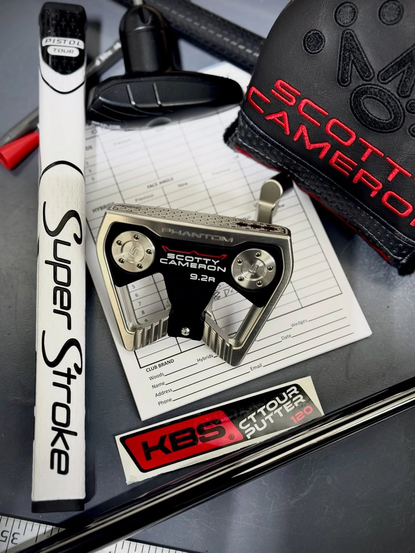 Some of the builds from last week #tdgolfstudio #scottycameron #kbsgolfshafts #customgolfclubs #taylormadegolf