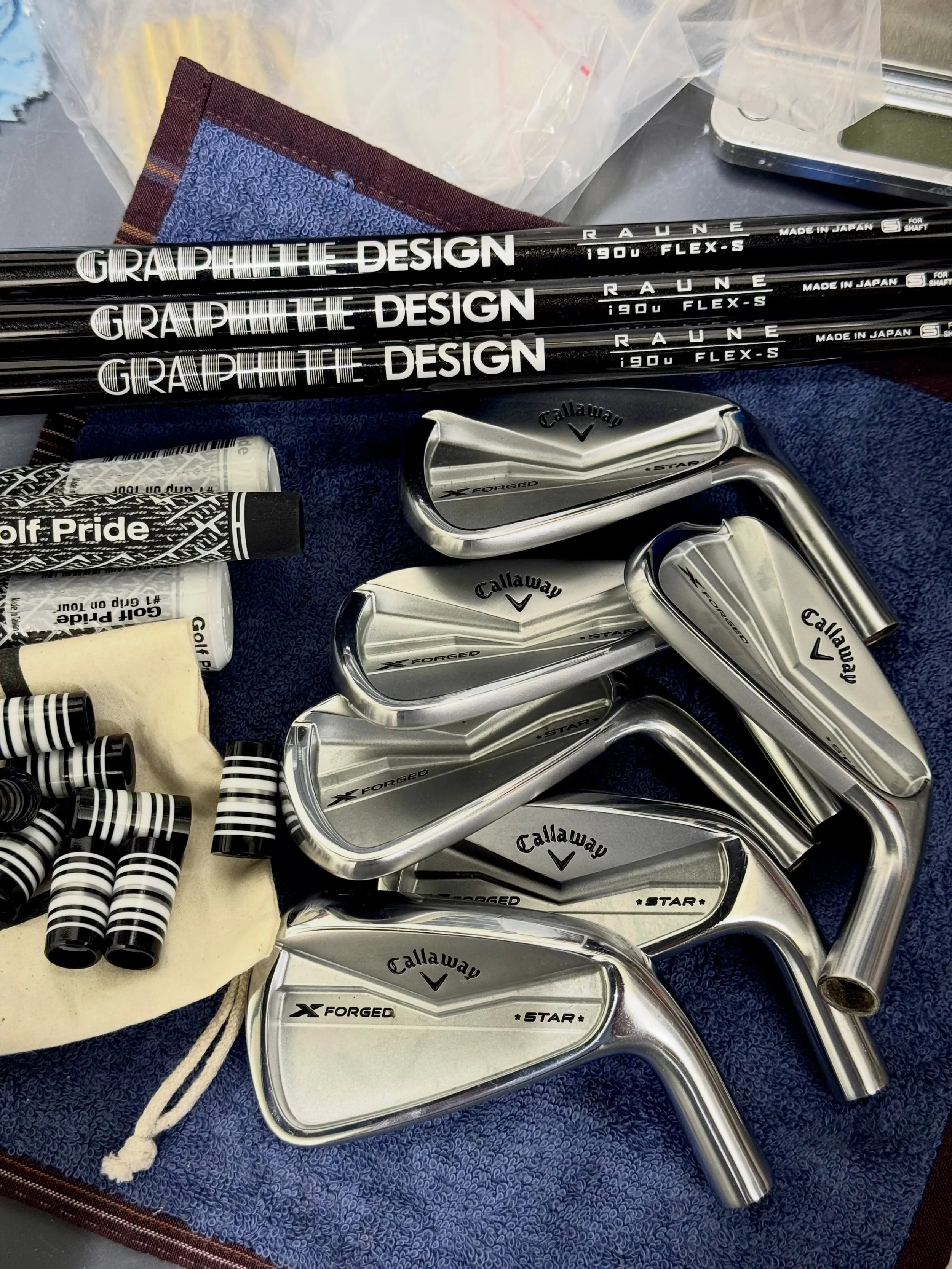 Sticking with the JDM theme, we have a set of X Forged *Star* in for some upgrades #tdgolfstudio #customgolfclubs #bbandfco #graphitedesign