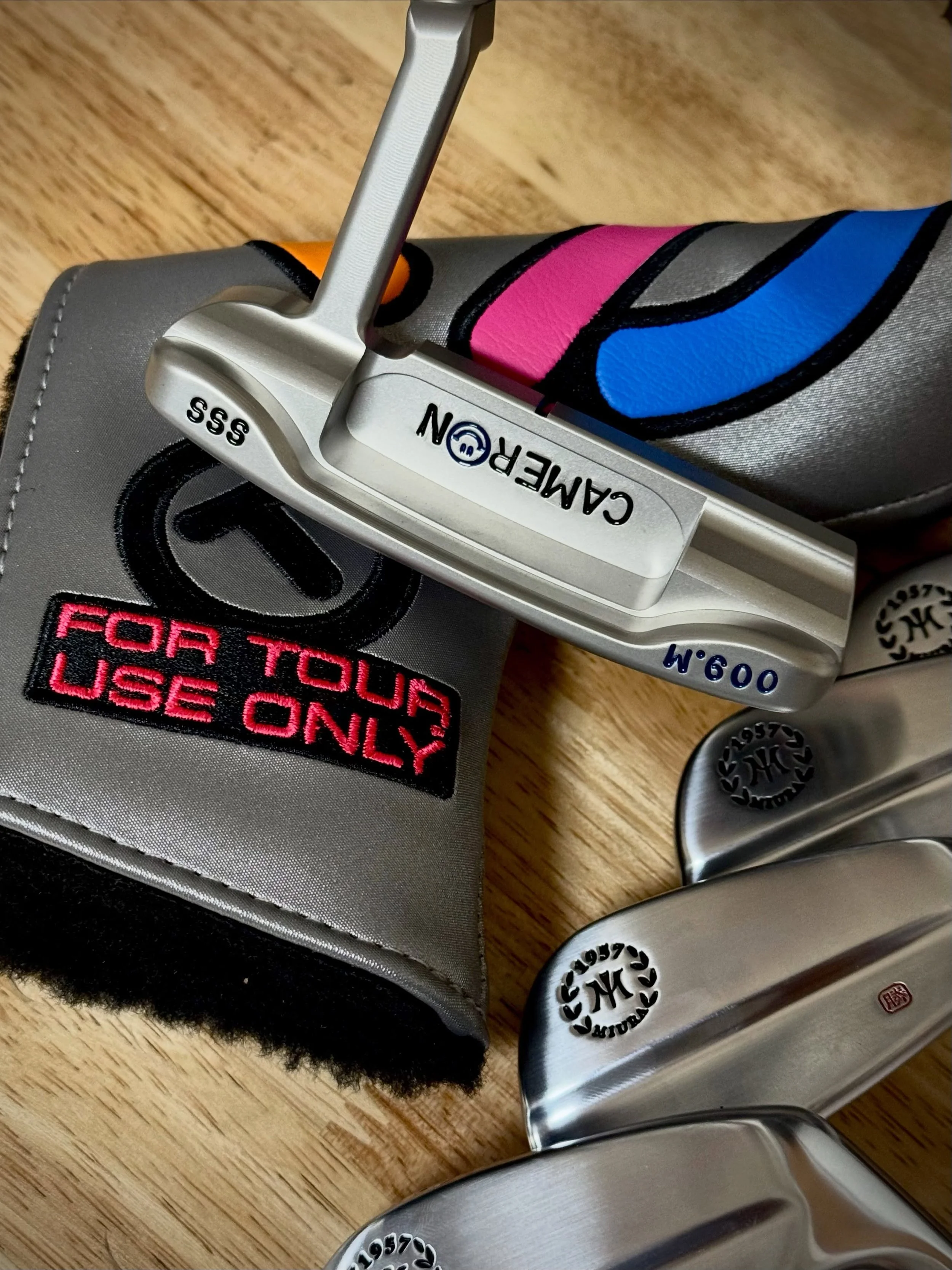 Circle T and some Baby Blades? Yup #tdgolfstudio #miuragolf #scottycameron #customgolfclubs