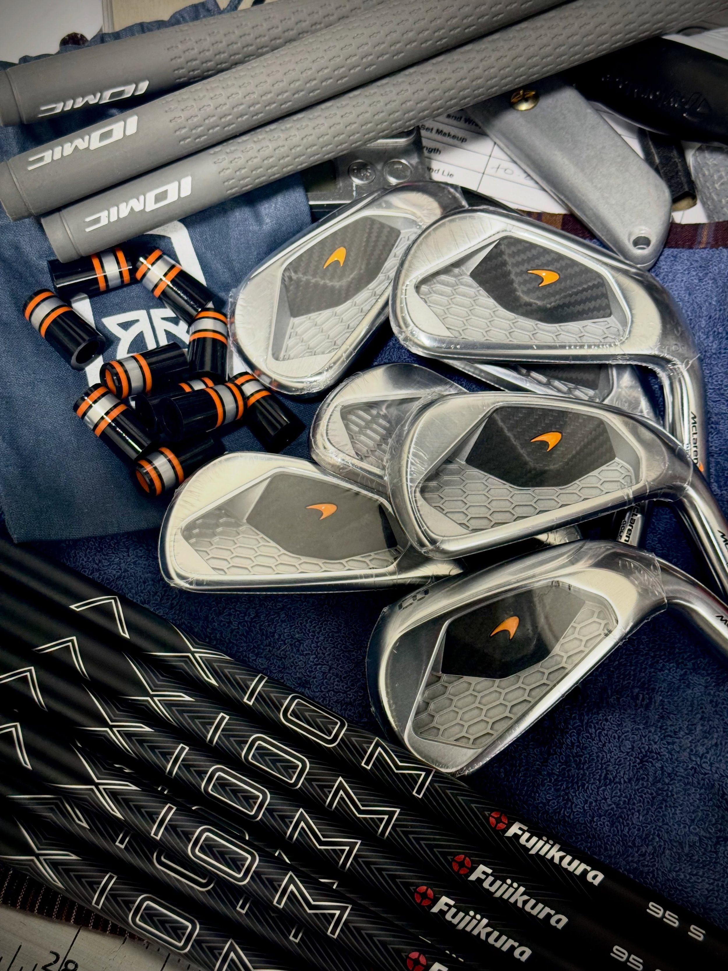 McLaren x Fujikura x BB&amp;F x Iomic #tdgolfstudio #mclarengolf