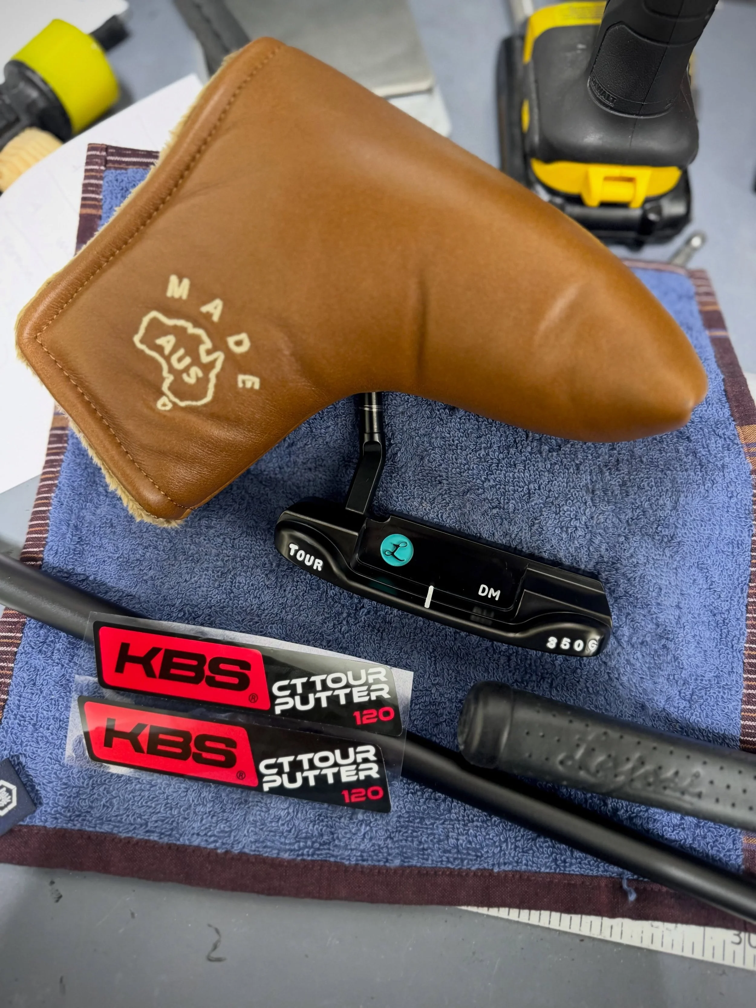 Lajosi build for a good customer #tdgolfstudio #putterporn #kbsgolfshafts #customgolfclubs