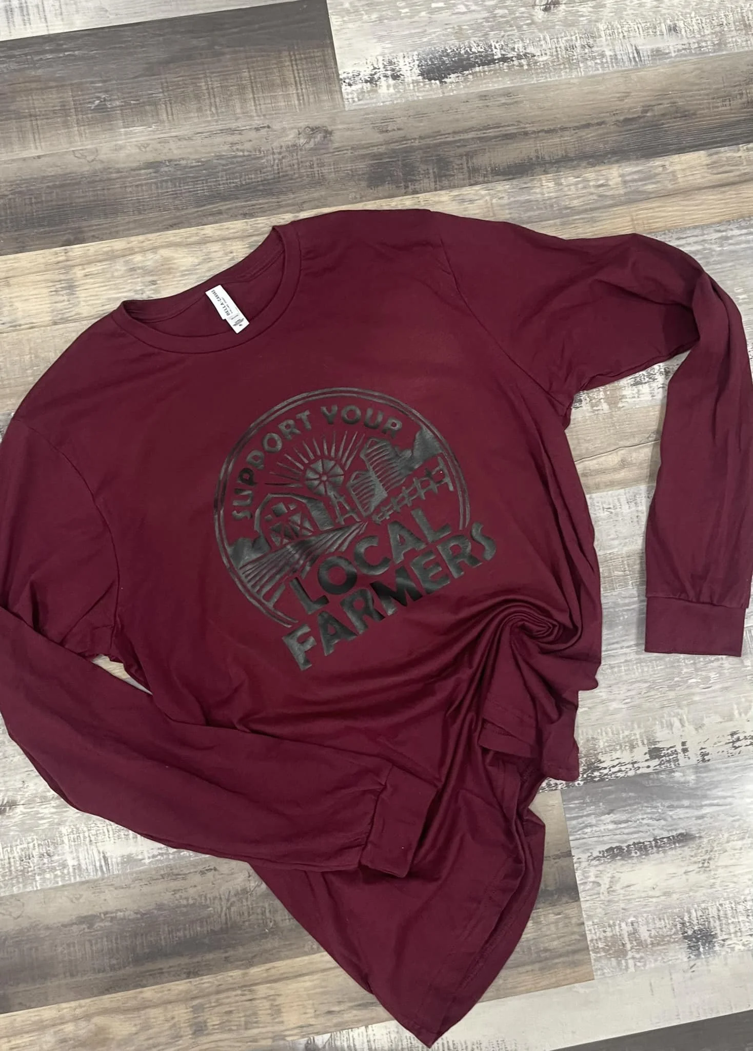 Support Local Farmers Longsleeve