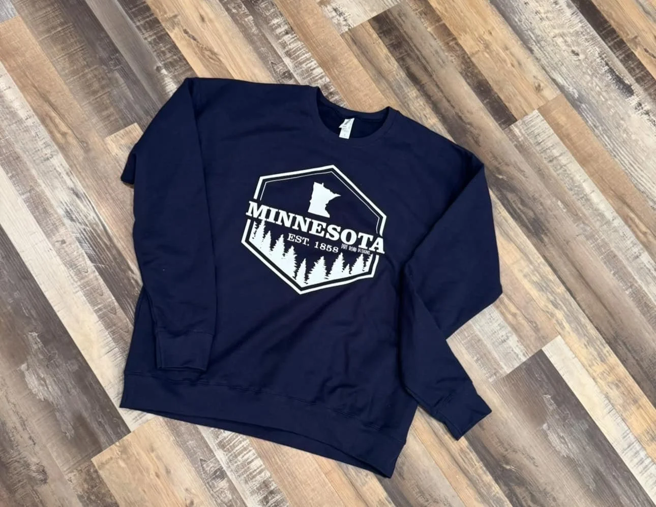 Minnesota Trees Crewneck Sweatshirt