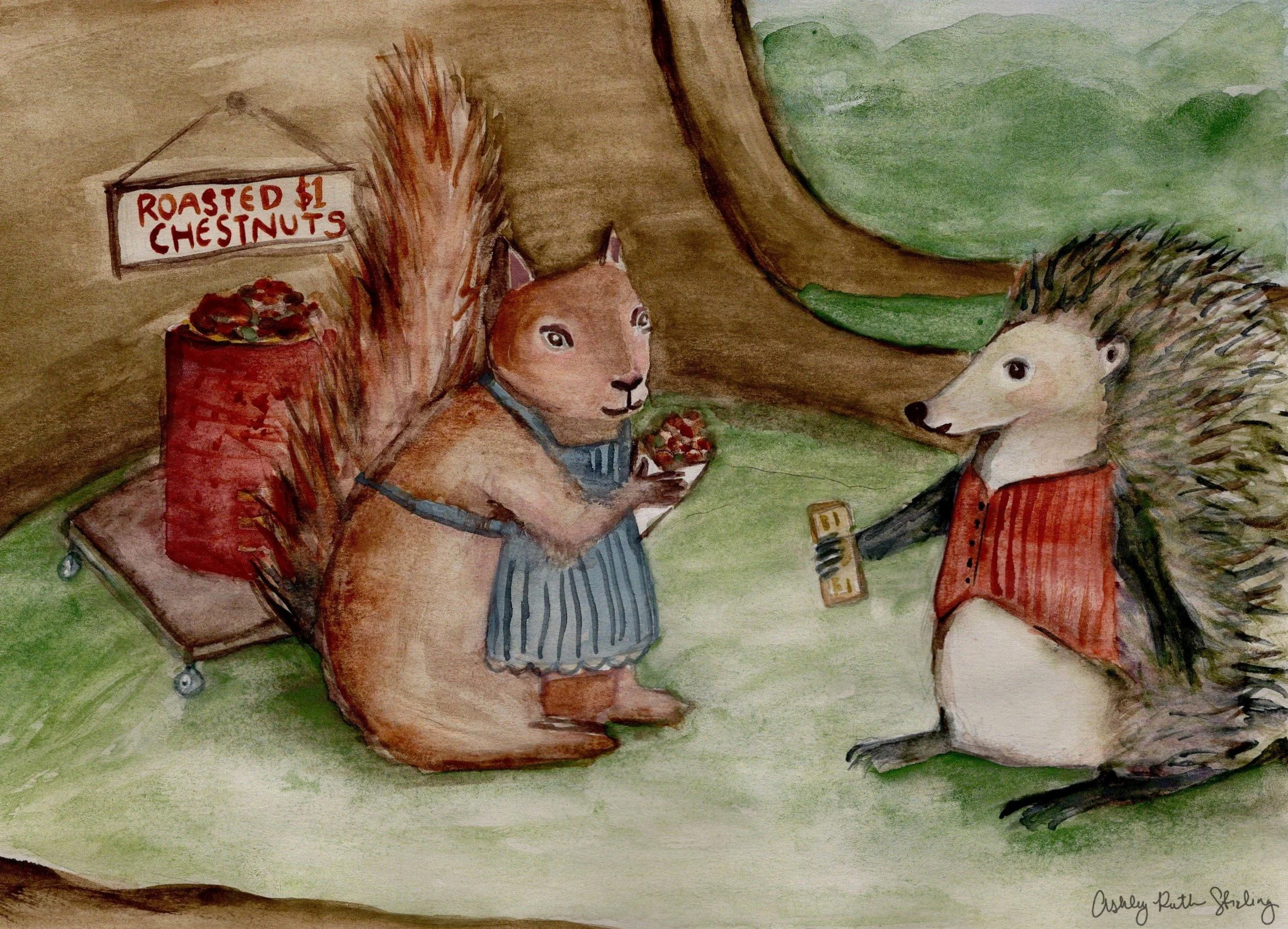 Kelli Squirrel's Chestnut Stand