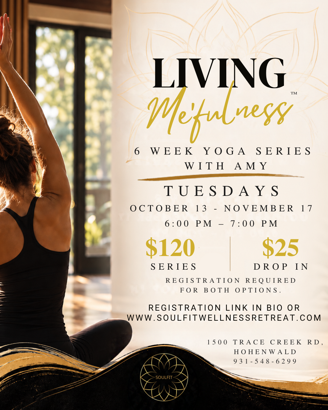 Living Me’fulness Yoga Class