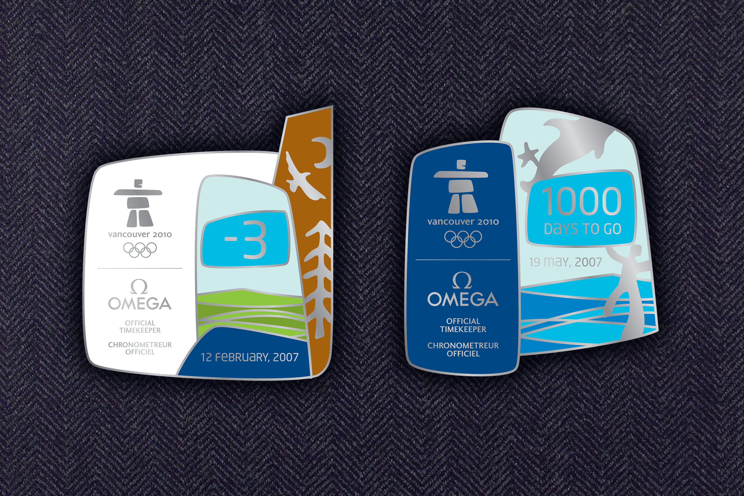 Commemorative pins