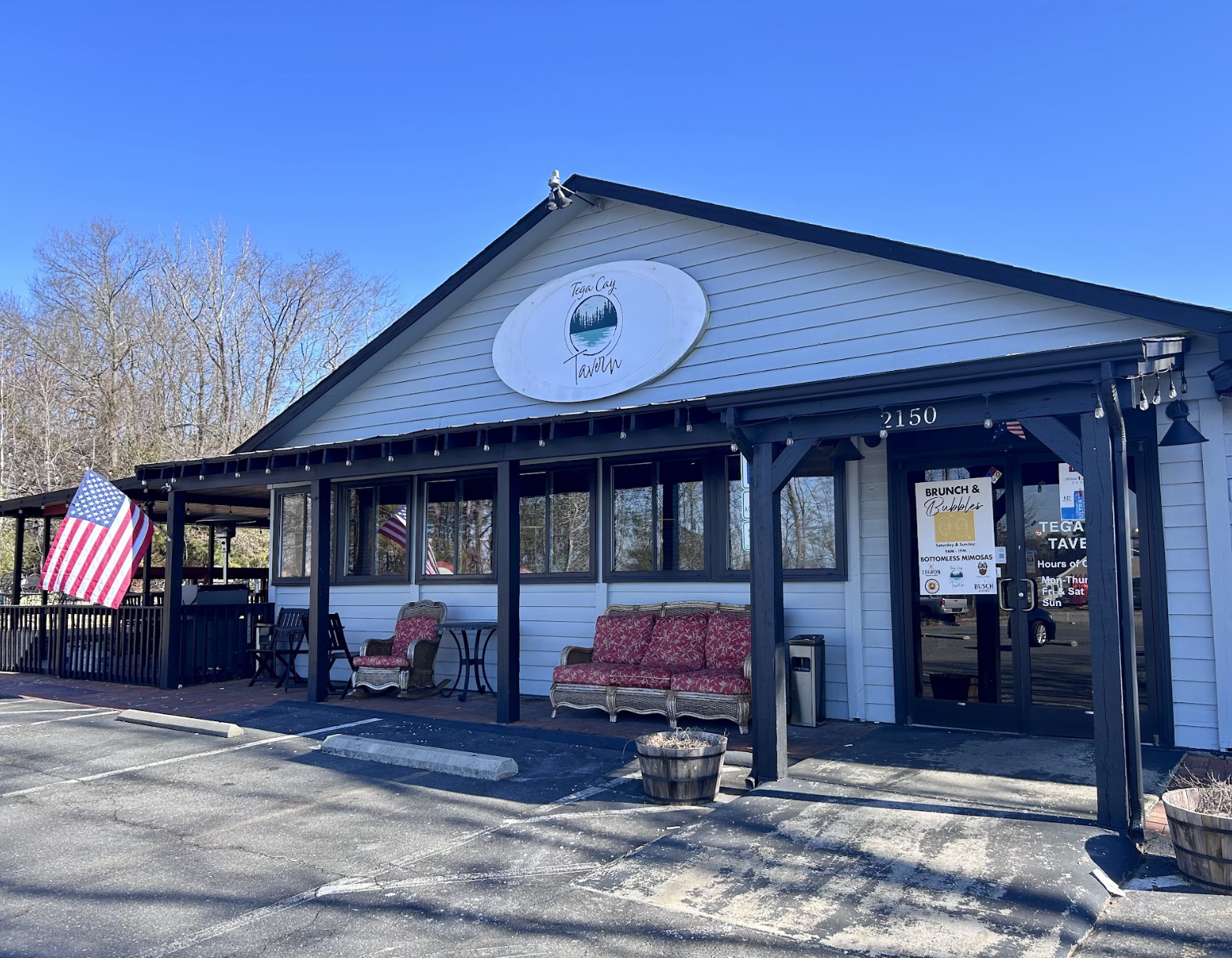 Tega Cay Tavern: A Local Gathering Spot with Great Vibes and Ample Outdoor Seating