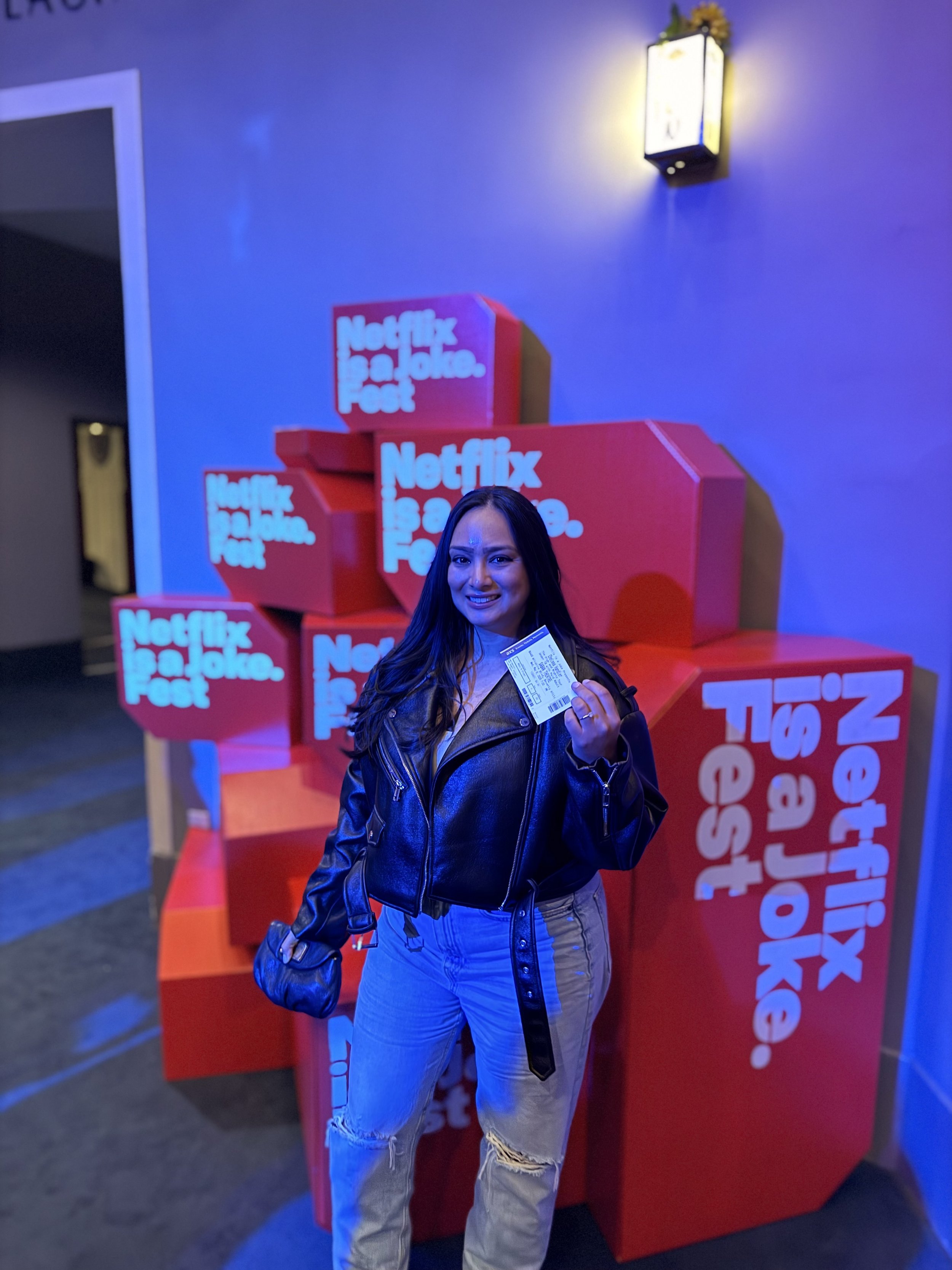Handler’s Humor Hits Beverly Hills•Netflix is a Joke Opening Night 