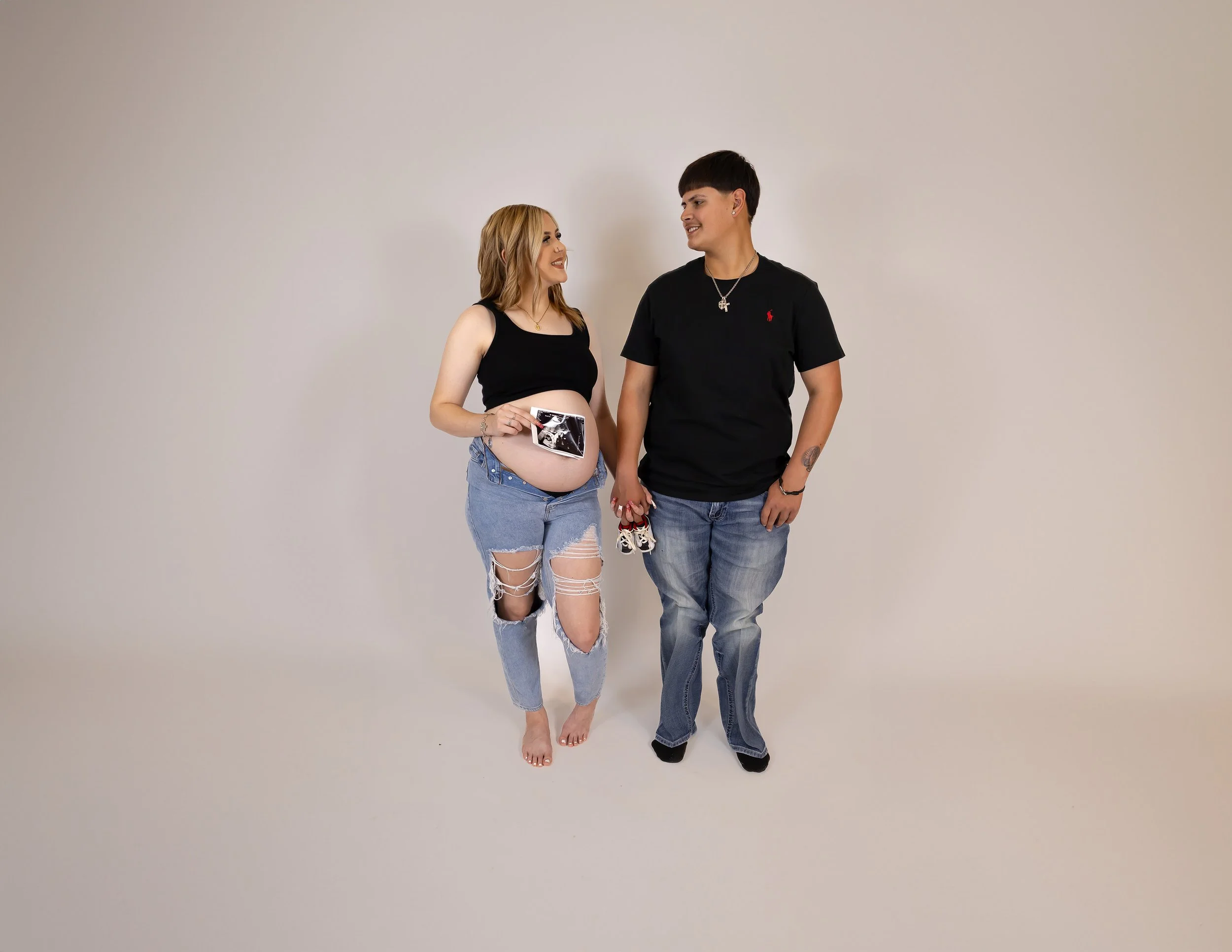 Family session in odessa texas at the cork and pig plaza