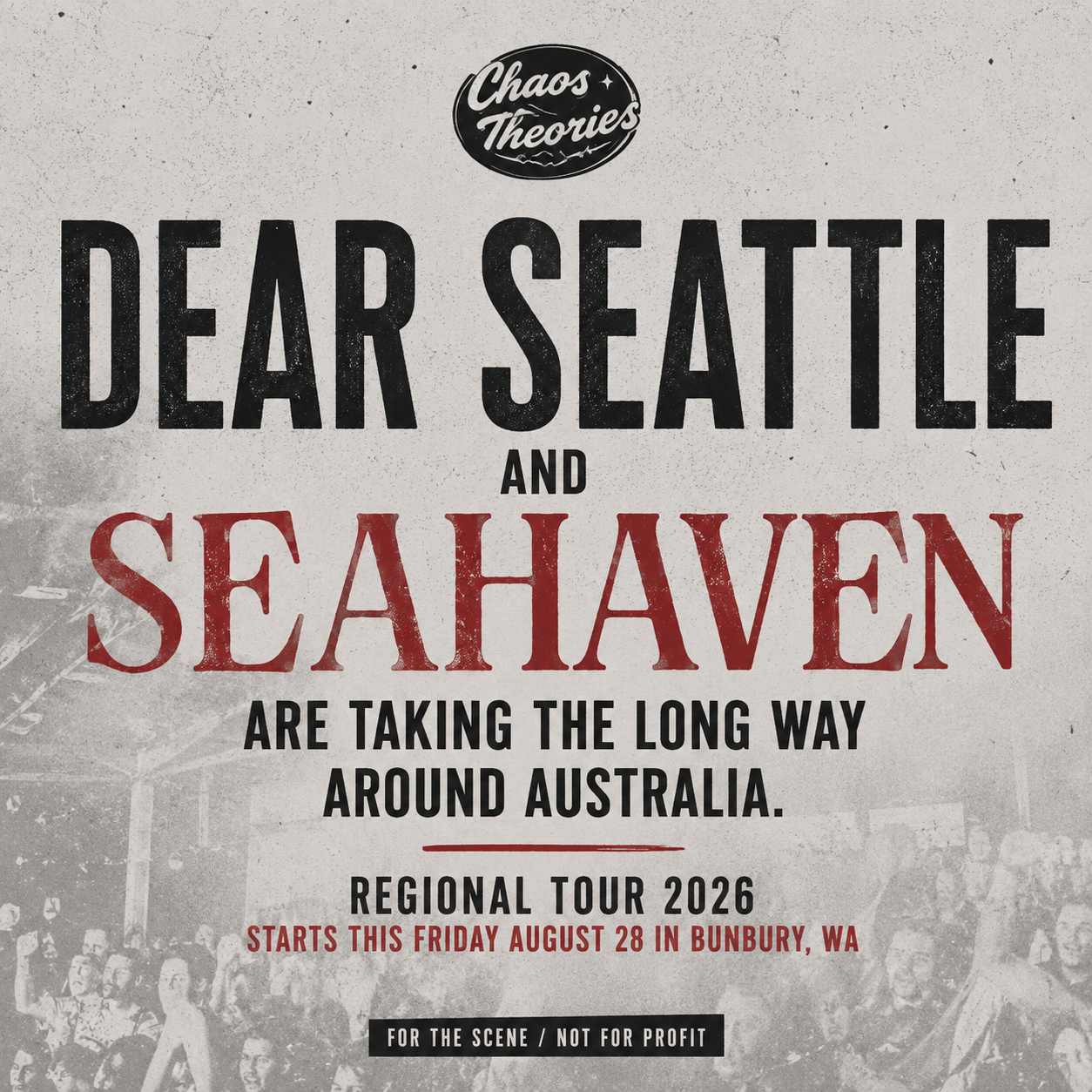 DEAR SEATTLE ARE TAKING THE LONG WAY AROUND AUSTRALIA