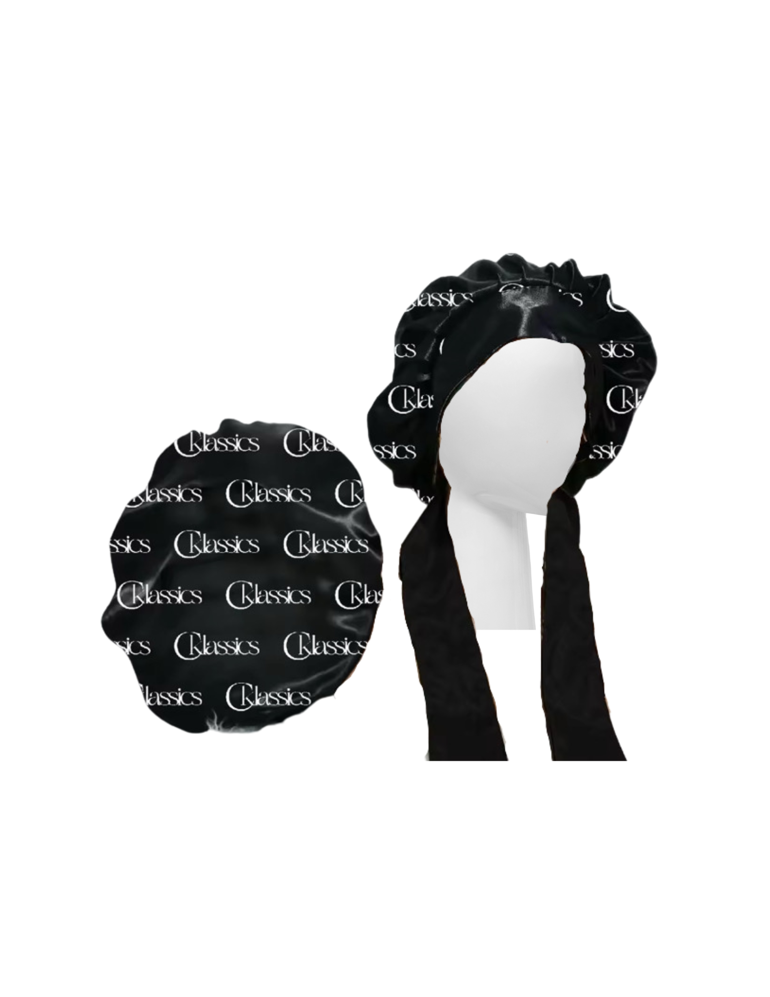 CK Satin Wrap Bonnet