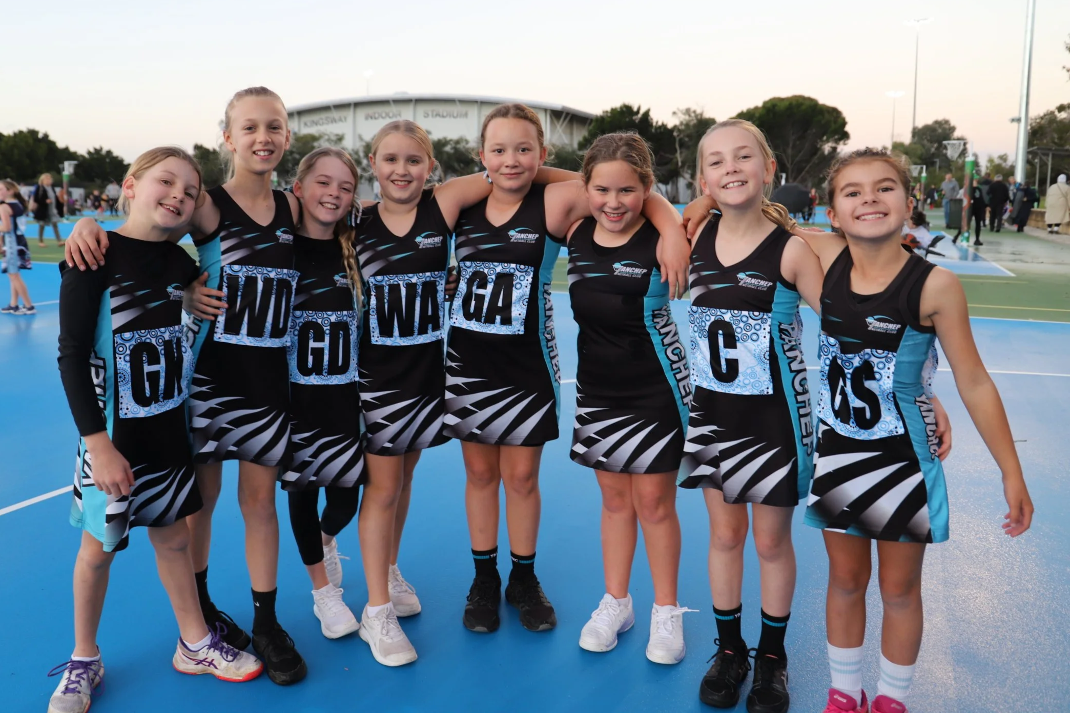 Woolworths netsetgo program GO for 9-10 year old players yanchep netball club