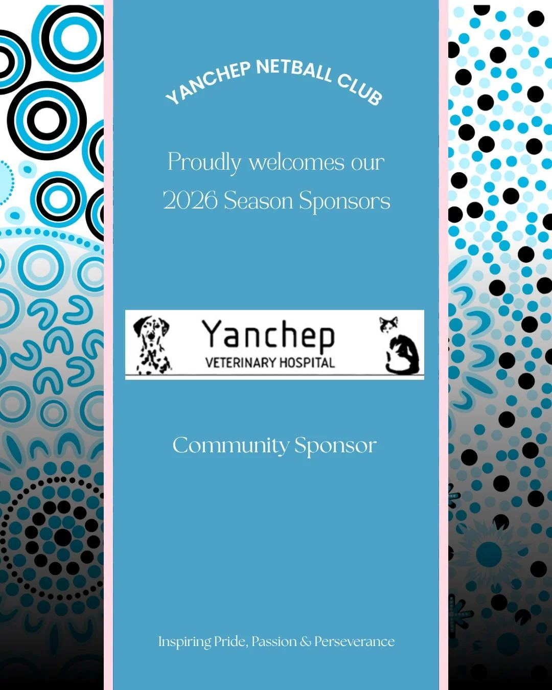 A big thank you and welcome to @yanchepvethospital, joining us as a 2026 Community Sponsor 💙🖤

We&rsquo;re proud to welcome amazing local partners who help shape the Yanchep Netball Club experience&mdash;supporting our players, families, and commun
