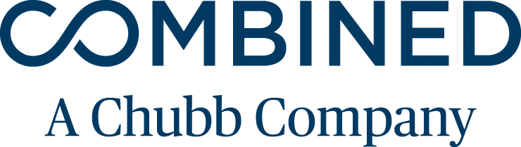 Logo of COMBINED, a Chubb company, with the word 'COMBINED' in bold navy blue letters and 'A Chubb Company' beneath in smaller font.