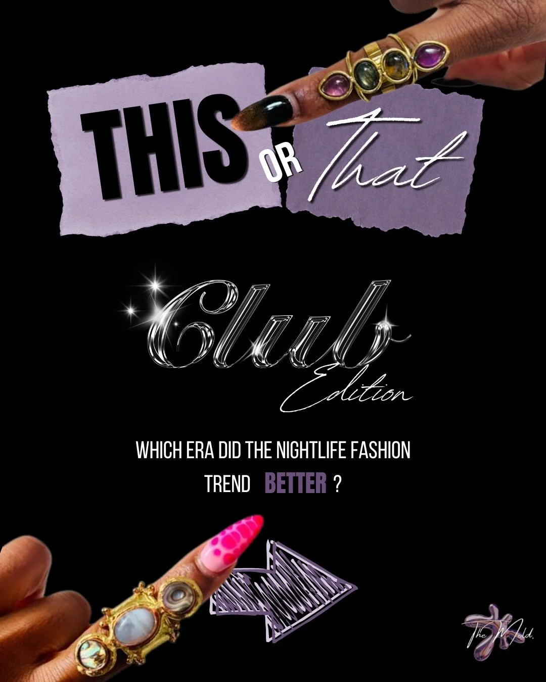 This or That: Eras of Club/Nightlife Edition! 🪩 💜 (see caption for each slide!)
-
-
If you missed the chance to vote on our story last week, comment your fav eras below 💬👇🏾 !
-
-
From past trends to modern renditions, Black and Brown people have